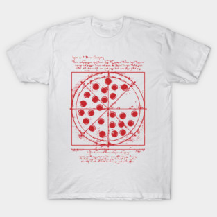 Pizza Da Vinci - Pizza Lover T-Shirt