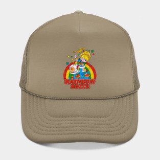 Rainbow Brite // Vintage Colorful Design Hat