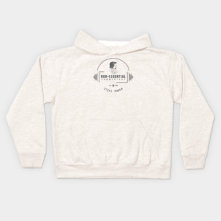 Steve Inman Headphones - Vintage Kids Hoodie