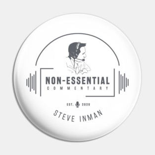 Steve Inman Headphones - Vintage Pin