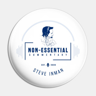 Steve Inman Headphones Pin