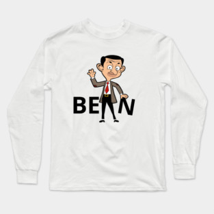 Mr. Bean Cartoon Long Sleeve T-Shirt