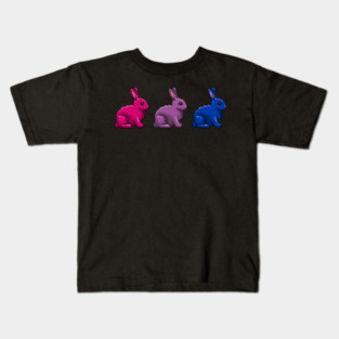 Bi Bunnies Kids T-Shirt
