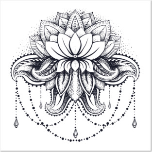 Lotus #09 Posters and Art