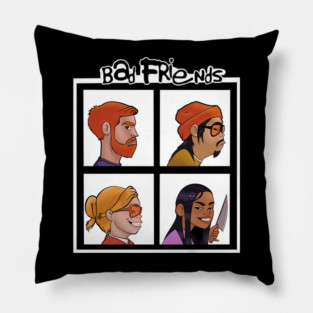 Not So Good Friends Pillow