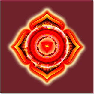 Root chakra Muladhara Posters and Art