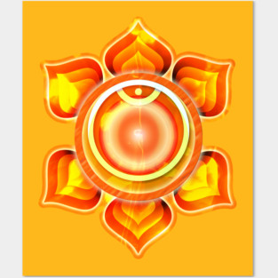 Sacral Chakra, Svadhishthana Posters and Art