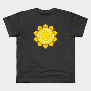 Solar plexus Chakra, Manipura Kids T-Shirt
