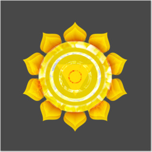 Solar plexus Chakra, Manipura Posters and Art