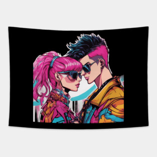 Y2K Fashion Tapestry