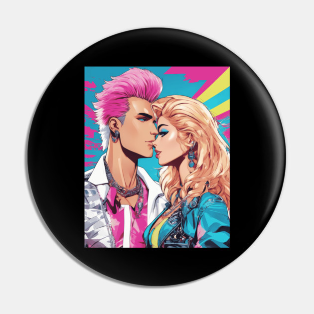80s Style Pin by animegirlnft