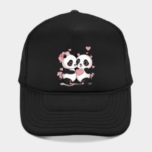 Be My Valentine Panda Hat
