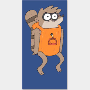 Regular Show - Rigbaby Muscle Mentor Posters and Art