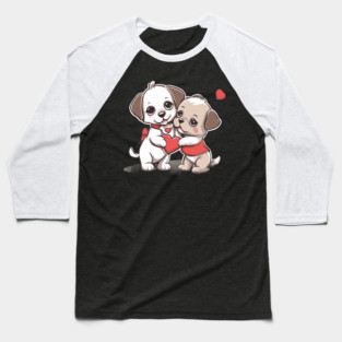 Puppy Love Baseball T-Shirt