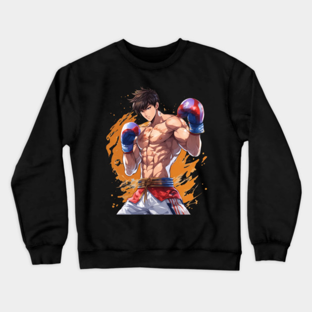 MMA Fight Crewneck Sweatshirt by animegirlnft