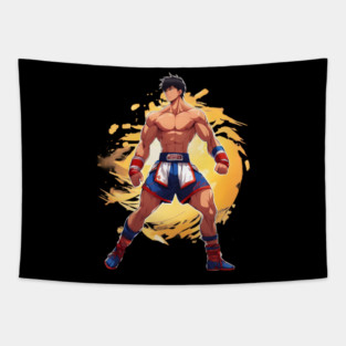 Kick Boxing Tapestry