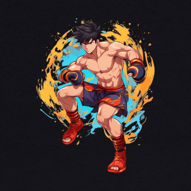 Muay Thai Training by animegirlnft