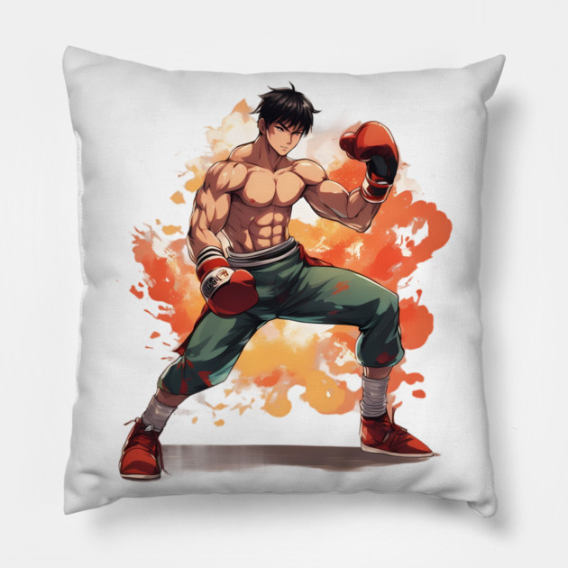 Kung Fu Fighting Pillow by animegirlnft