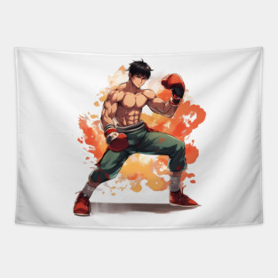 Kung Fu Fighting Tapestry