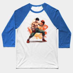 Kung Fu Fighting Baseball T-Shirt
