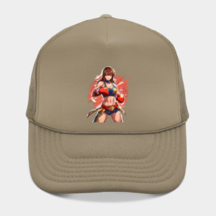 Women MMA fighter Hat