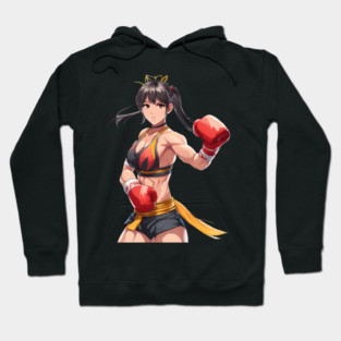 Female MMA Fighter Hoodie