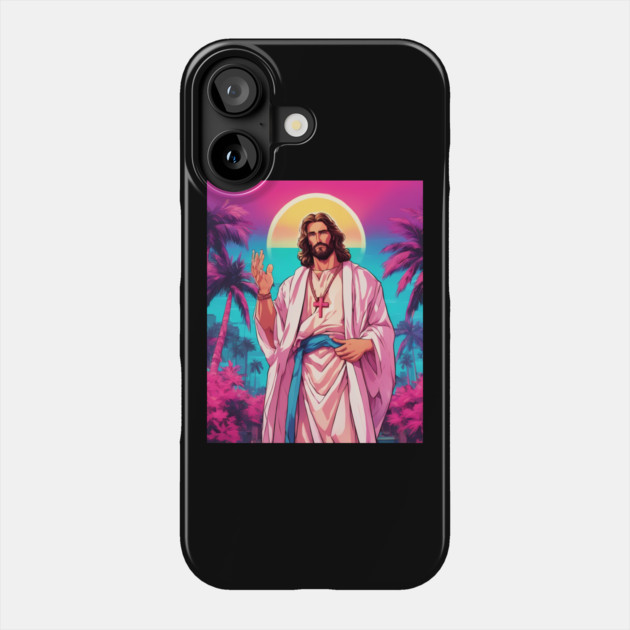 Jesus Christ Love Thy Enemies Phone Case by animegirlnft
