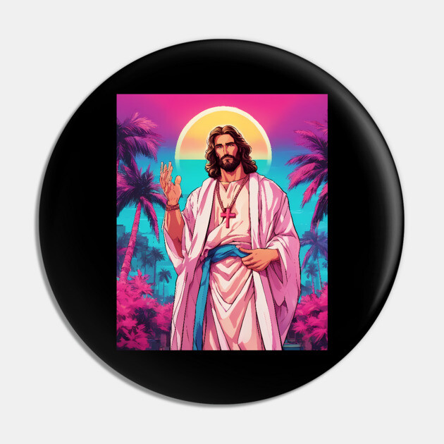 Jesus Christ Love Thy Enemies Pin by animegirlnft