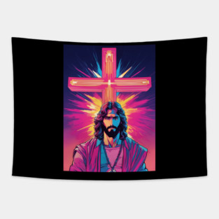 Jesus Christ Forgive Others Tapestry