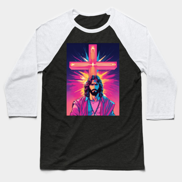 Jesus Christ Forgive Others Baseball T-Shirt by animegirlnft