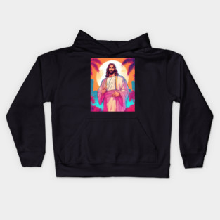 Jesus Christ Serve Others Kids Hoodie