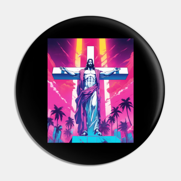 Crucifixion of Jesus Christ Pin by animegirlnft
