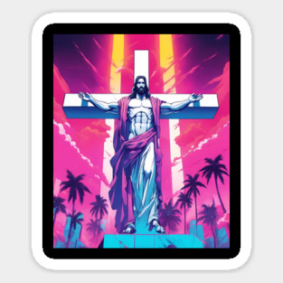 Crucifixion of Jesus Christ Sticker
