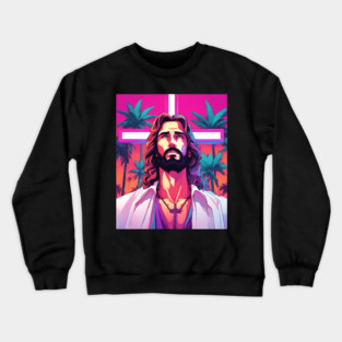 Jesus Christ Do Good to People Who Try to Harm You Crewneck Sweatshirt