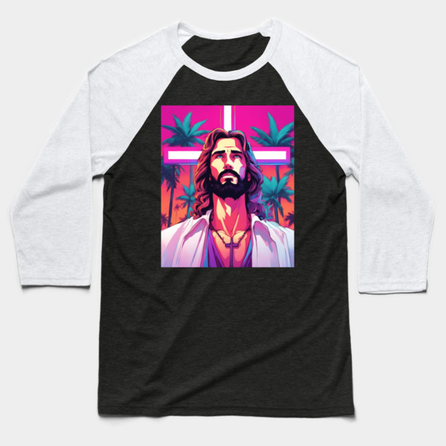 Jesus Christ Do Good to People Who Try to Harm You Baseball T-Shirt by animegirlnft