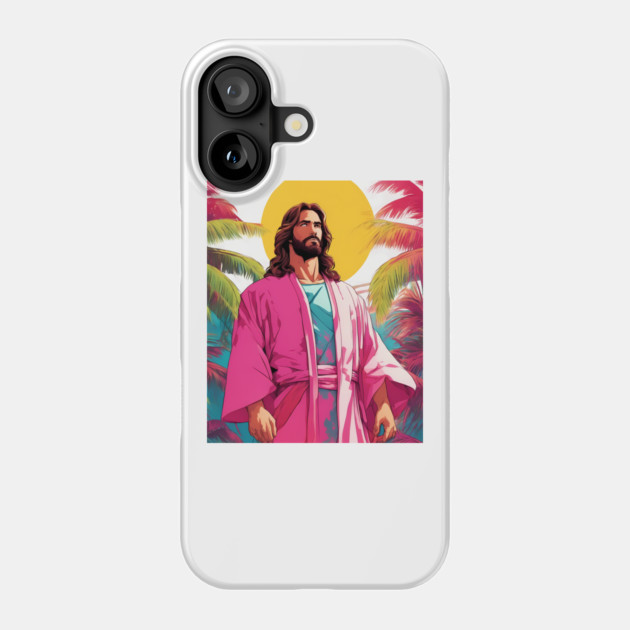 Jesus Christ With God Nothing is Impossible Phone Case by animegirlnft