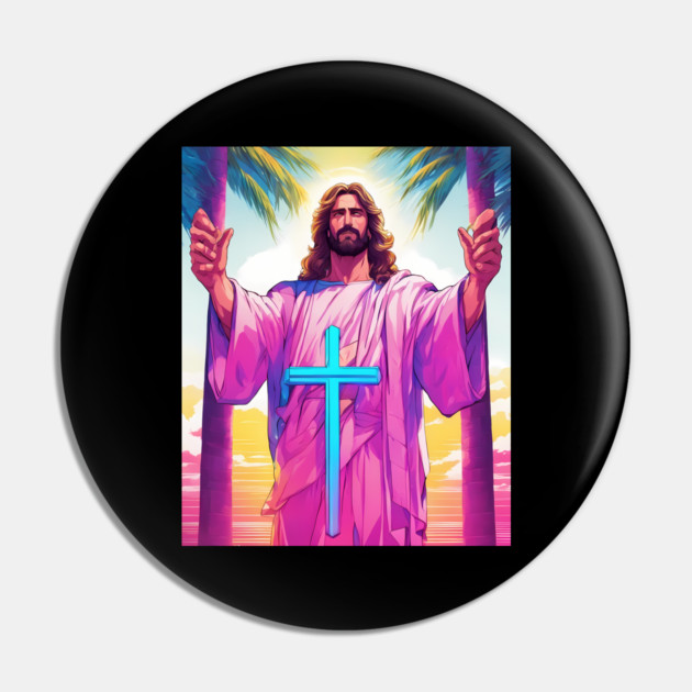 Jesus Christ Forgive Everyone who Sins Against Us Pin by animegirlnft