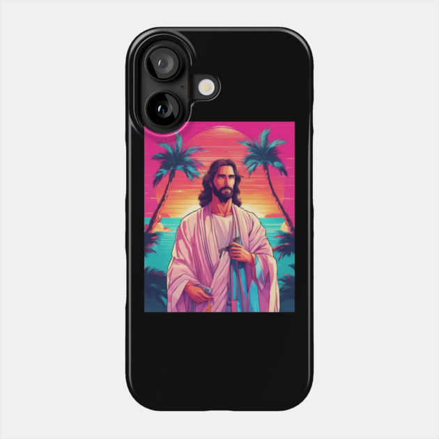 Jesus Christ Love One Another as I Have Loved You Phone Case by animegirlnft