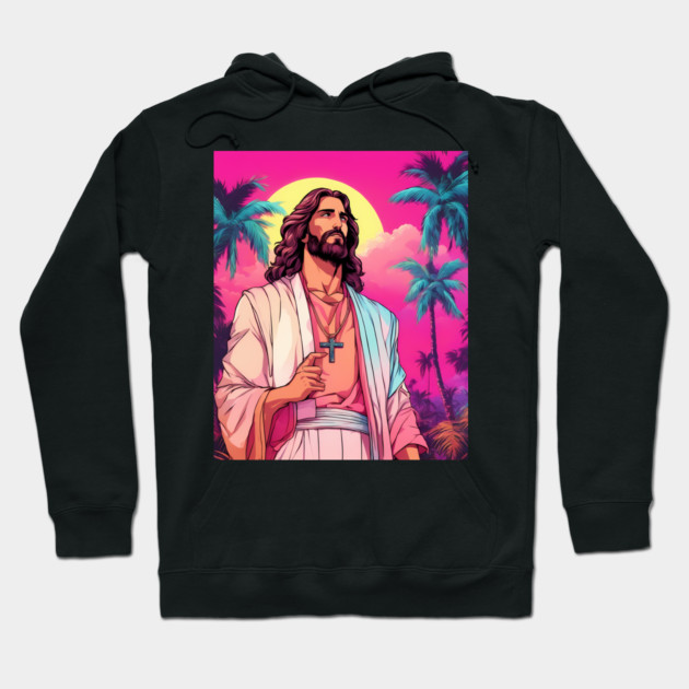 Jesus Christ Filled Your Heart with Love Hoodie by animegirlnft