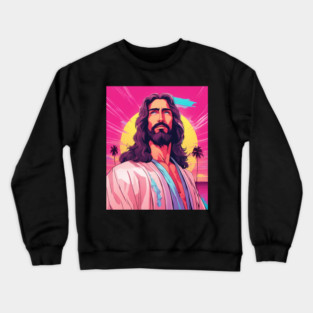 Jesus Christ Love God with All Your Heart & Soul Crewneck Sweatshirt