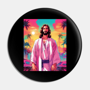 Jesus Christ Blessed are the Merciful Pin