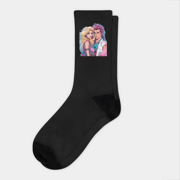 80s Rock Socks by animegirlnft