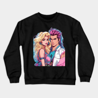 80s Rock Crewneck Sweatshirt
