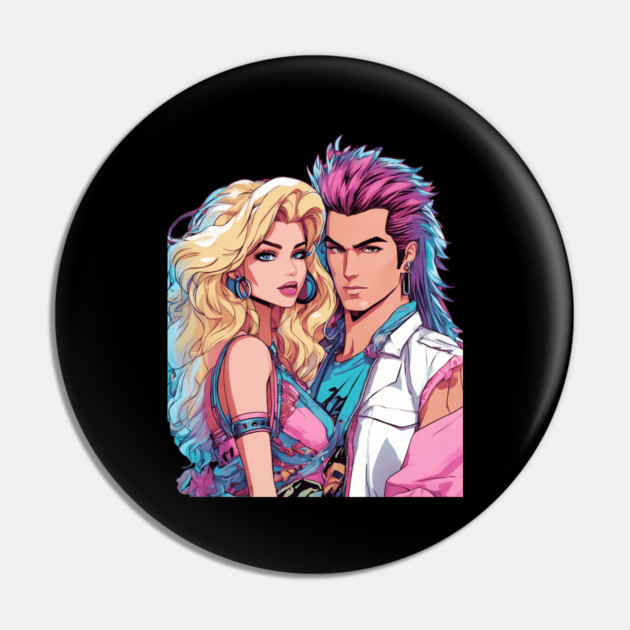 80s Rock Pin by animegirlnft