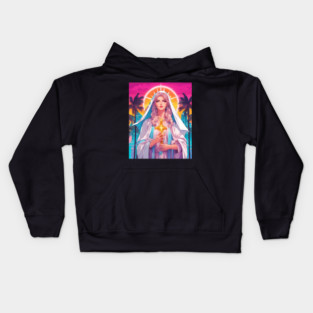 Hail Mary Full of Grace Kids Hoodie