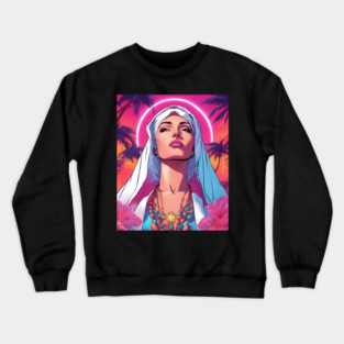 Mother of God Pray for Us Sinners Crewneck Sweatshirt