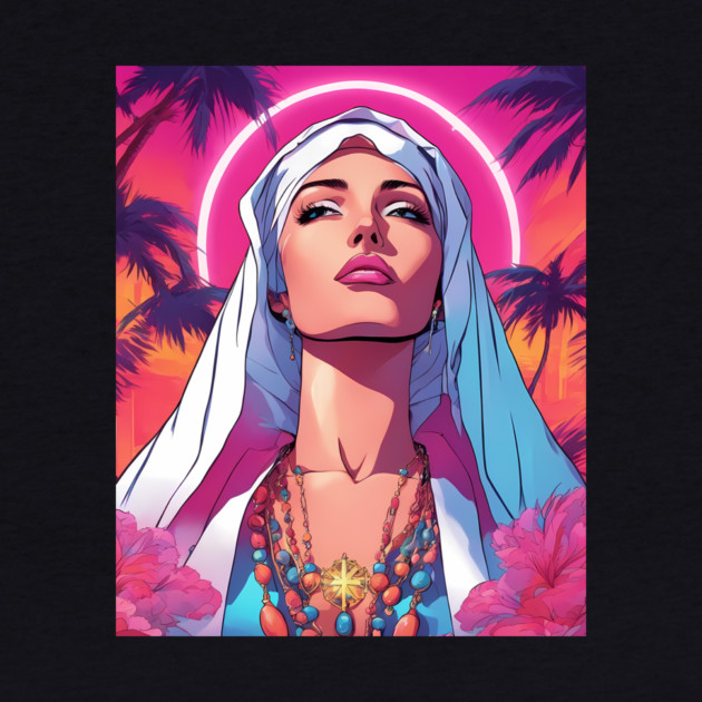 Mother of God Pray for Us Sinners by animegirlnft