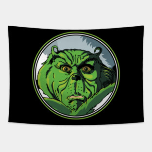 Grinch Christmas Tapestry