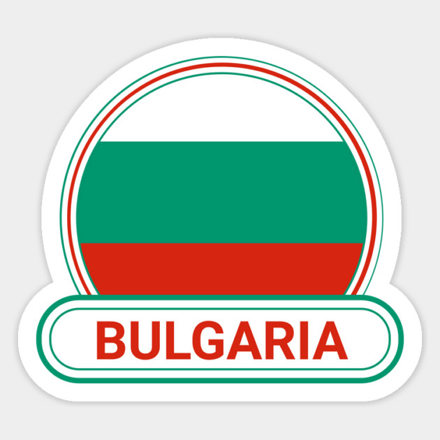Bulgaria Country Badge - Bulgaria Flag Magnet by Yesteeyear
