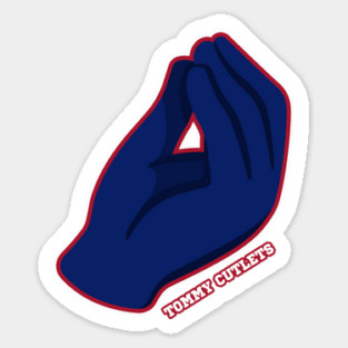 Tommy Cutlets Italian Hand Magnet